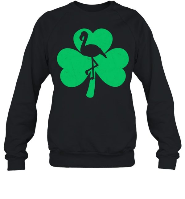 Flamingo Birds Irish Shamrock St. Patrick’s Day shirt