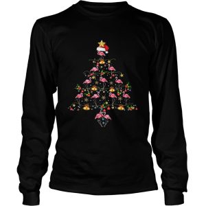 Flamingo Christmas Tree Shirt