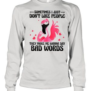 Flamingo Say Bad Words Flamingo Lovers Shirt 3