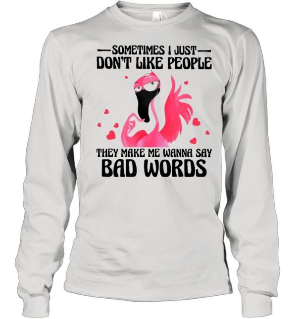 Flamingo Say Bad Words Flamingo Lovers Shirt