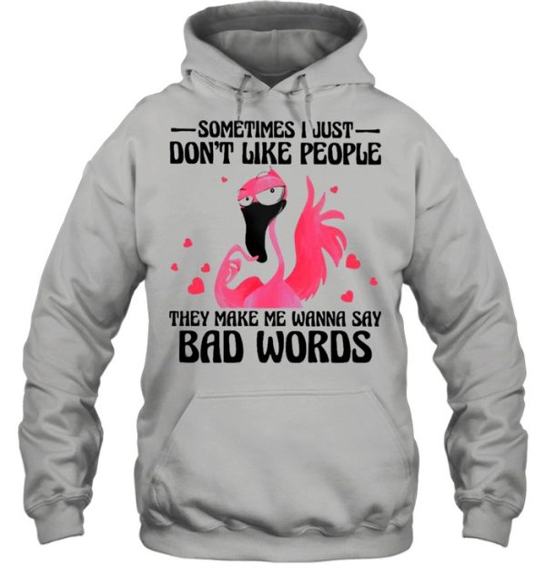 Flamingo Say Bad Words Flamingo Lovers Shirt