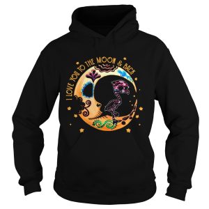 Flamingo Sugar Skull I Love Yuou To The Moon And Back shirt 1