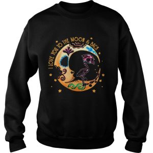 Flamingo Sugar Skull I Love Yuou To The Moon And Back shirt