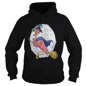 Flamingo Witche Funny Halloween Flamingo TShirt