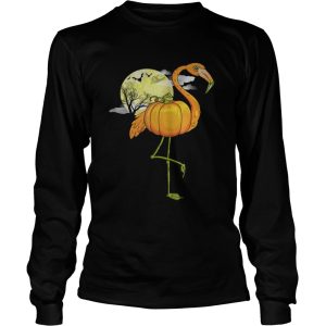 Flamingoween Cool Halloween Flamingo Bird TShirt 2