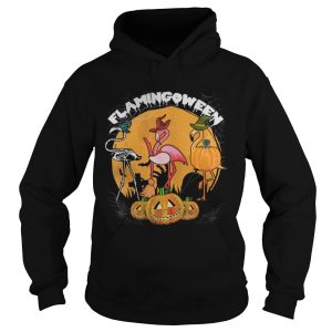 Flamingoween Funny Flamingo Halloween TShirt 1