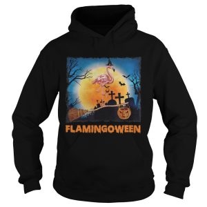 Flamingoween Funny Flamingos Halloween Shirt 1