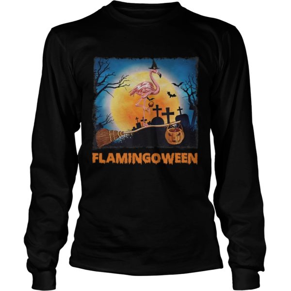 Flamingoween Funny Flamingos Halloween Shirt