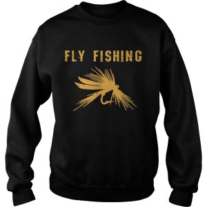 Fliegenfischen Geschenk Angler Fly Fishing mit Fliege Herren shirt 2