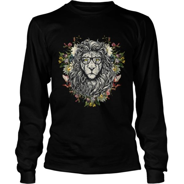 Flower Floral Roaring Lion Cool Casual shirt