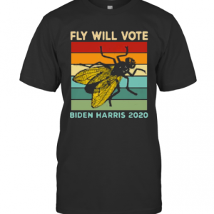 Fly Will Vote Biden Harris 2020 Vintage T-Shirt