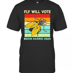 Fly Will Vote Biden Quote Vp Debate Vintage 2020 T-Shirt