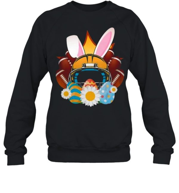 Football Easter Bunny Egg shirt