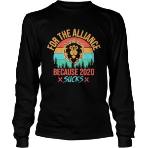 For the Alliance because 2020 Sucks vintage shirt