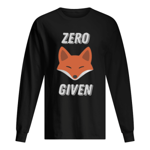 Fox zero given shirt