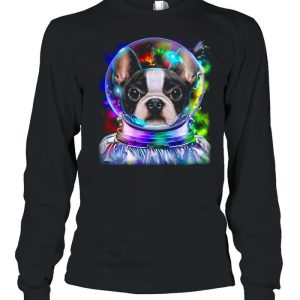 French Bulldog As Astronaut Exploring Space And Galaxy shirt