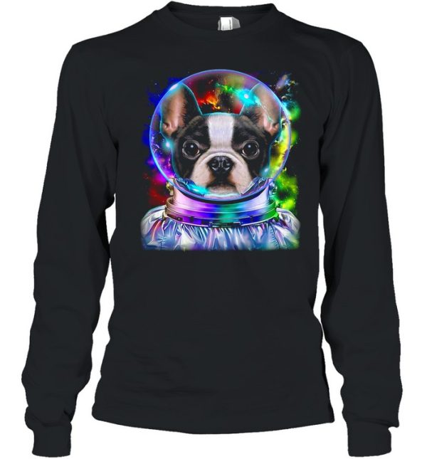 French Bulldog As Astronaut Exploring Space And Galaxy shirt