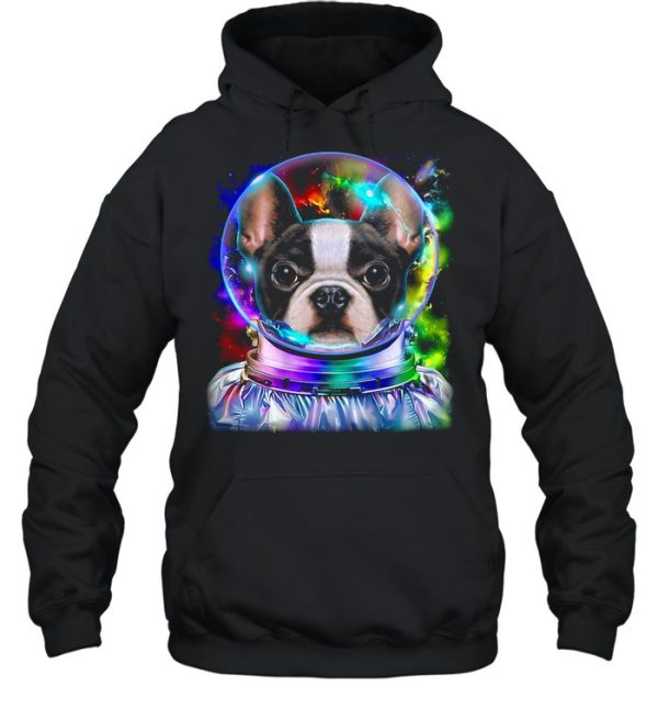 French Bulldog As Astronaut Exploring Space And Galaxy shirt