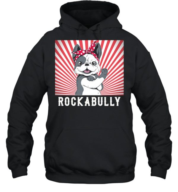 French Bulldog Dog Holder Rockerbilly shirt