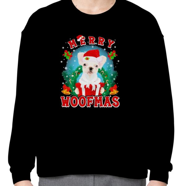 French Bulldog Merry Woofmas Santa Hat Gift Christmas 2023 T-Shirt