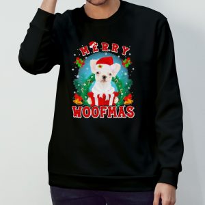 French Bulldog Merry Woofmas Santa Hat Gift Christmas 2023 T Shirt 3