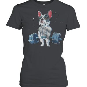 French Bulldog Weightlifting 2021 shirt