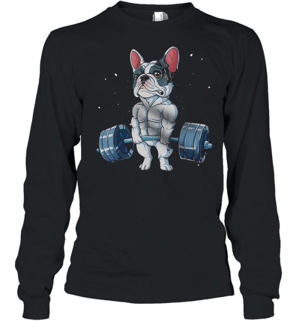 French Bulldog Weightlifting 2021 shirt