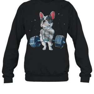 French Bulldog Weightlifting 2021 shirt 4