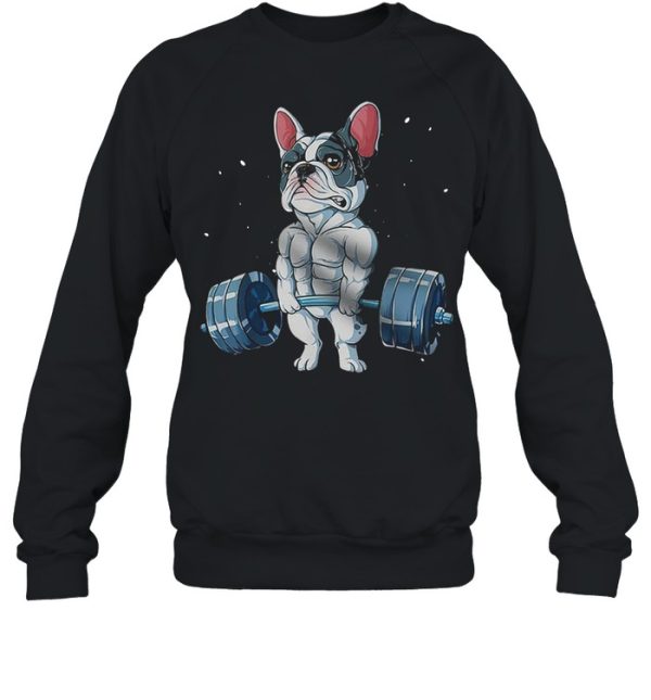 French Bulldog Weightlifting 2021 shirt