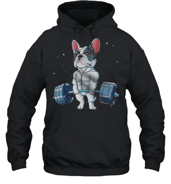 French Bulldog Weightlifting 2021 shirt