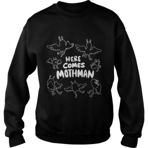 Fresno Nightcrawler Here Comes Mothman Shirt 3