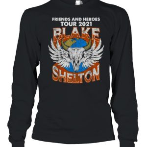 Friends And Heroes Blakes tour 2021 Shelton T Shirt 3