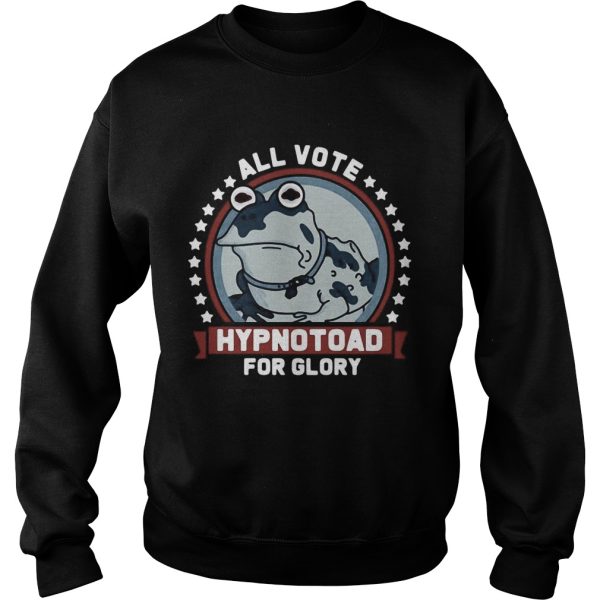 Frog All Vote Hypnotoad For Glory 2020 shirt