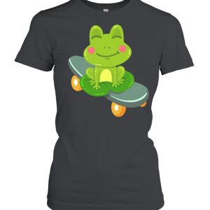 Frog Skateboard Skateboarding shirt