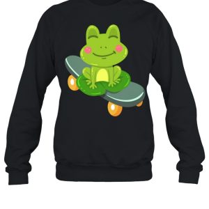 Frog Skateboard Skateboarding shirt 4