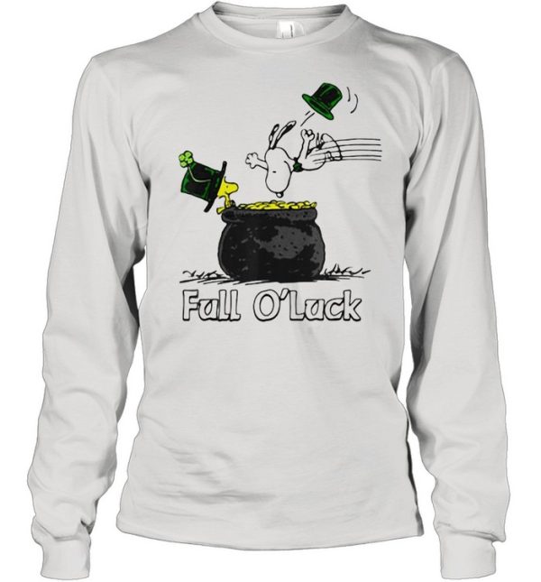 Full O’cluck Irish Snoopy Woodstock Patricks Day shirt