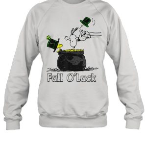 Full O'cluck Irish Snoopy Woodstock Patricks Day shirt 4