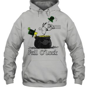 Full O'cluck Irish Snoopy Woodstock Patricks Day shirt 5