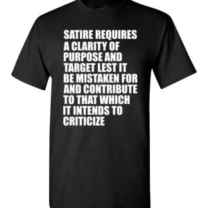 Funny Satire Sarcasm Shirts