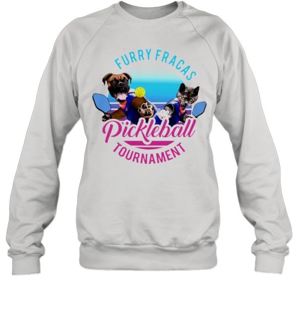 Furry Fracas Pickleball Tournament shirt