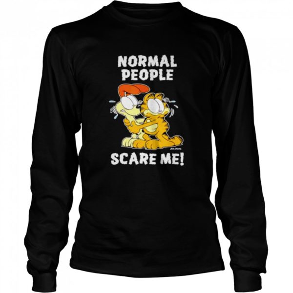 Garfield normal people scare me shirt