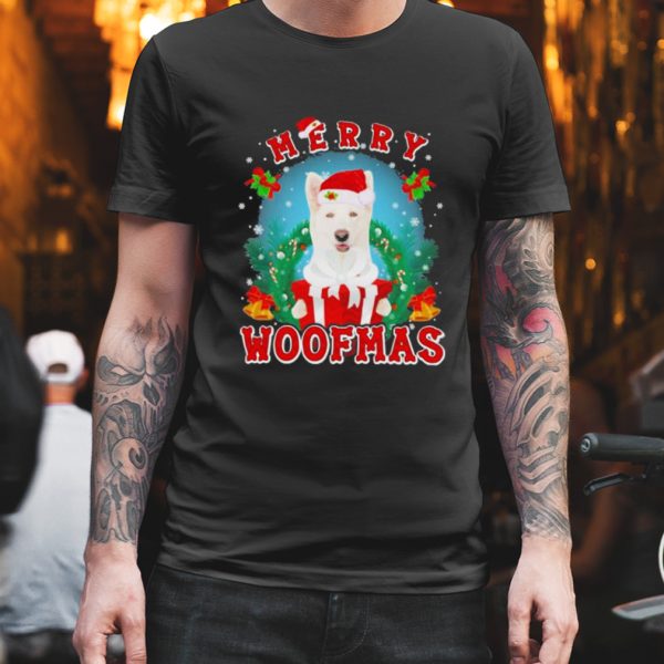 German Shepherd Merry Woofmas Gift Christmas 2023 T-Shirt