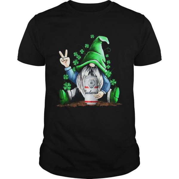 Gnome hug Budweiser Irish St Patricks day shirt