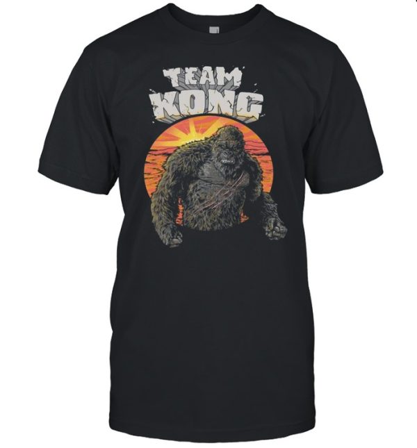 Godzilla Vs Kong Team Kong 2021 shirt