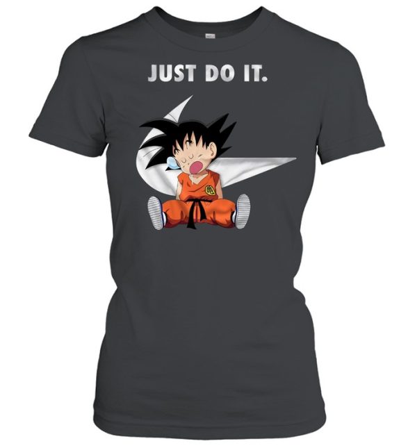 Goku Nike Just do it later shirt