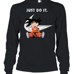 Goku Nike Just do it later shirt 3