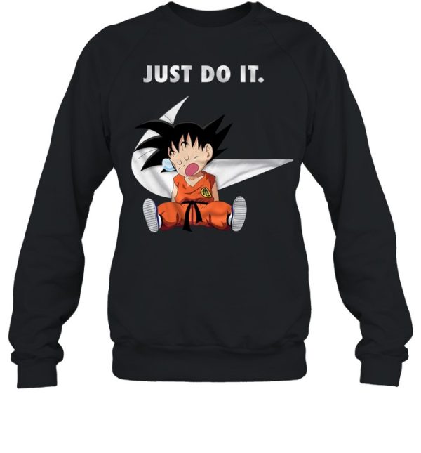 Goku Nike Just do it later shirt