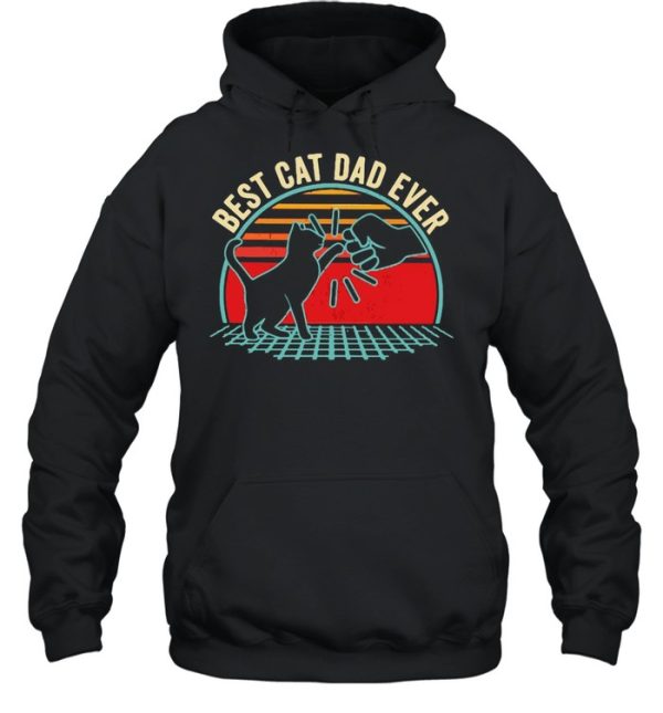 Good Vintage Best Cat Dad Ever shirt