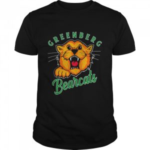 Greenberg mascot school spirit inspirational shirt