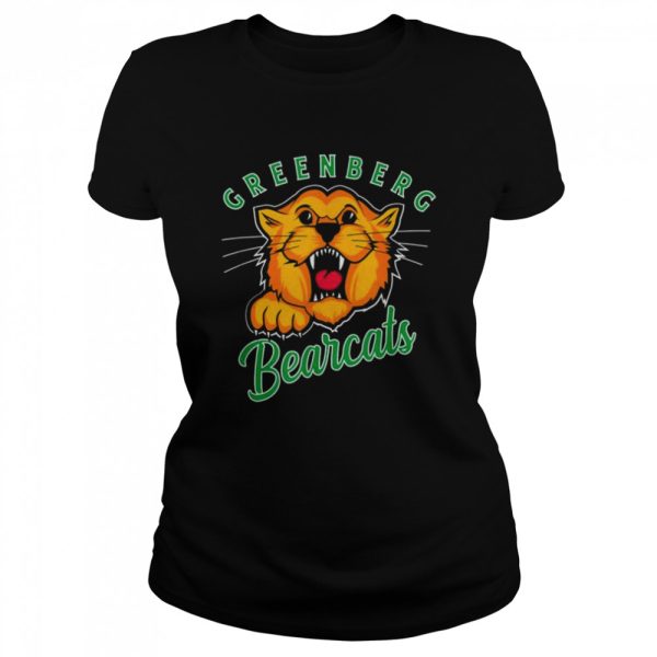 Greenberg mascot school spirit inspirational shirt